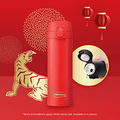 red flask