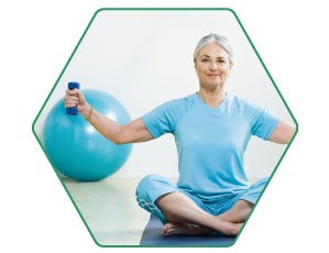 elderly, pilates, yoga